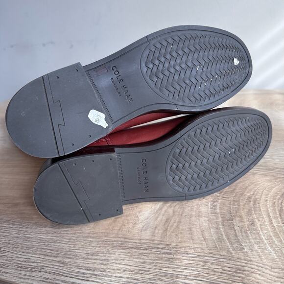 Cole Haan Parker Grand OS Knee High Boot Cherry Mahogany 7 - Picture 12 of 12